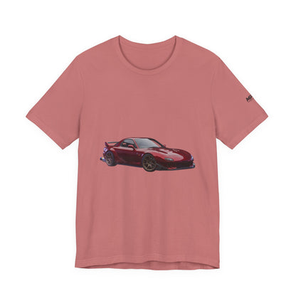 Sports Car Graphic Tee — Red Racing Coupe T-Shirt