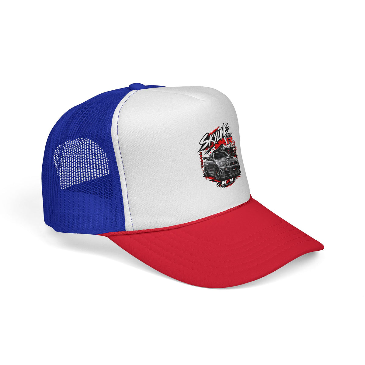 Nissan Skyline GTR Trucker Cap — JDM Car Snapback Hat | MPM Tuning Design