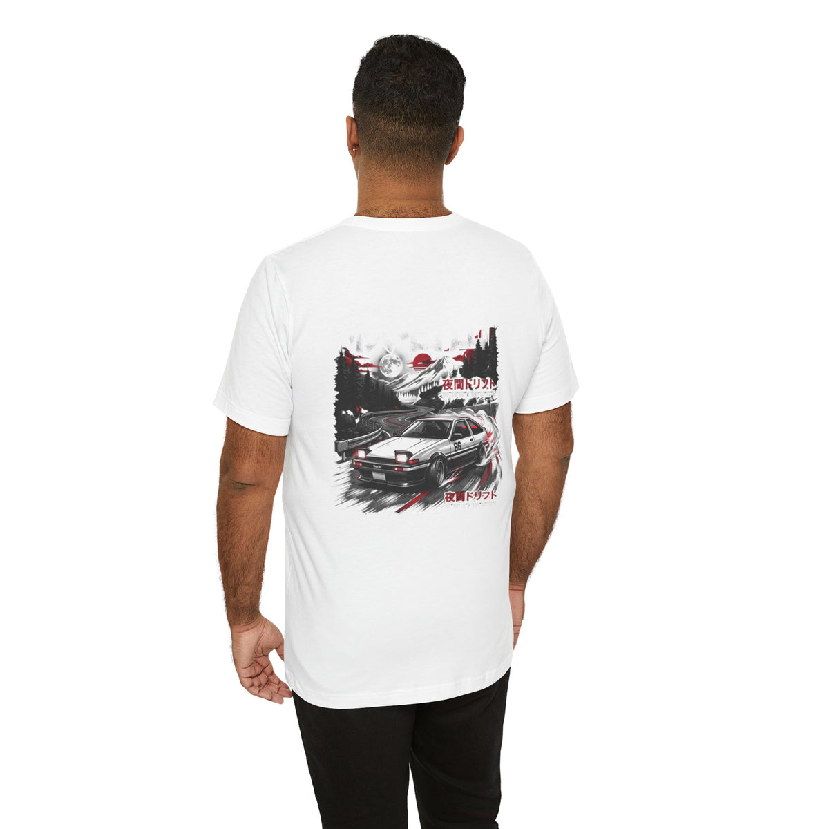 Retro JDM Drift Car Graphic T-Shirt – MPM Tuning Design