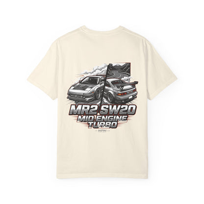 Toyota MR2 SW20 Mid-Engine Turbo T-Shirt — JDM Racing Graphic Tee | MPM Tuning Design