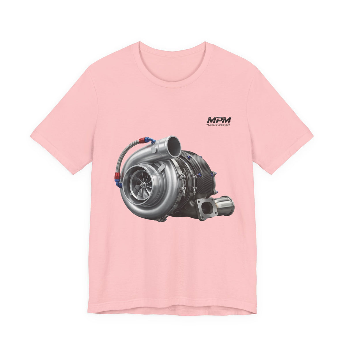 Turbocharger Graphic Tee — MPM Turbo Engine Shirt for Car Enthusiasts
