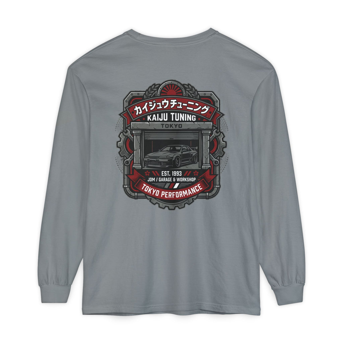 Kaiju Tuning Long Sleeve Tee — Tokyo Performance JDM Shirt | MPM Tuning Design