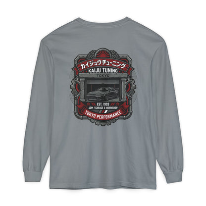 Kaiju Tuning Long Sleeve Tee — Tokyo Performance JDM Shirt | MPM Tuning Design