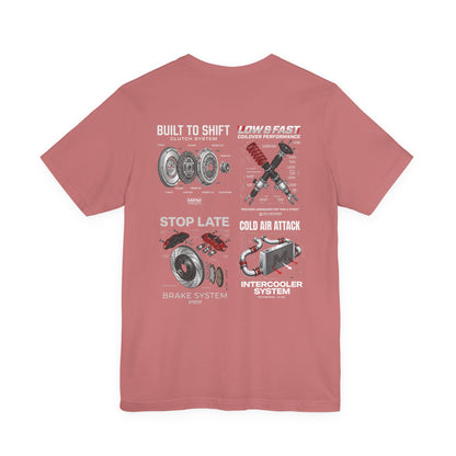 MPM Mechanic Parts Graphic T-Shirt