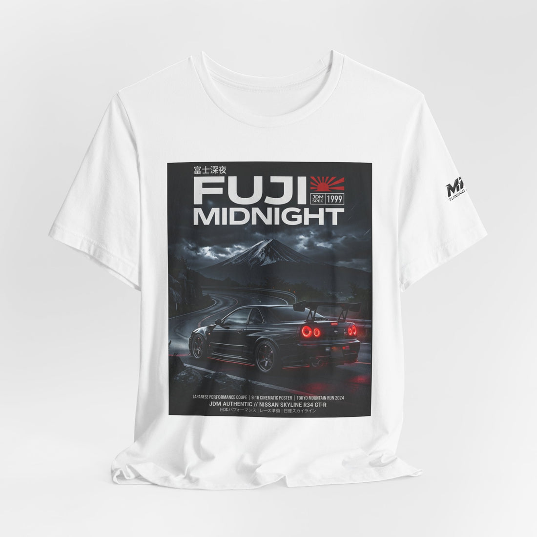 Fuji Midnight Night Racing Graphic T-Shirt – MPM Tuning Design