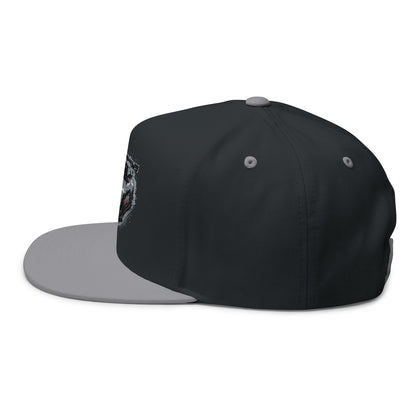 Racing Car Embroidered Flat Bill Cap — JDM Drift Snapback | MPM Tuning Design