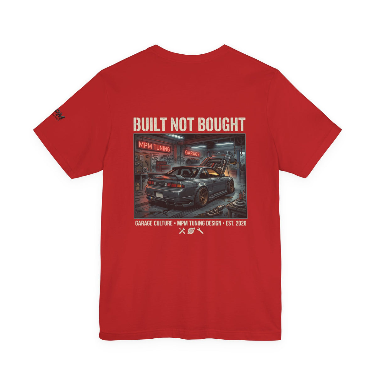 MPM Built Not Bought Oversized Heavyweight T-Shirt