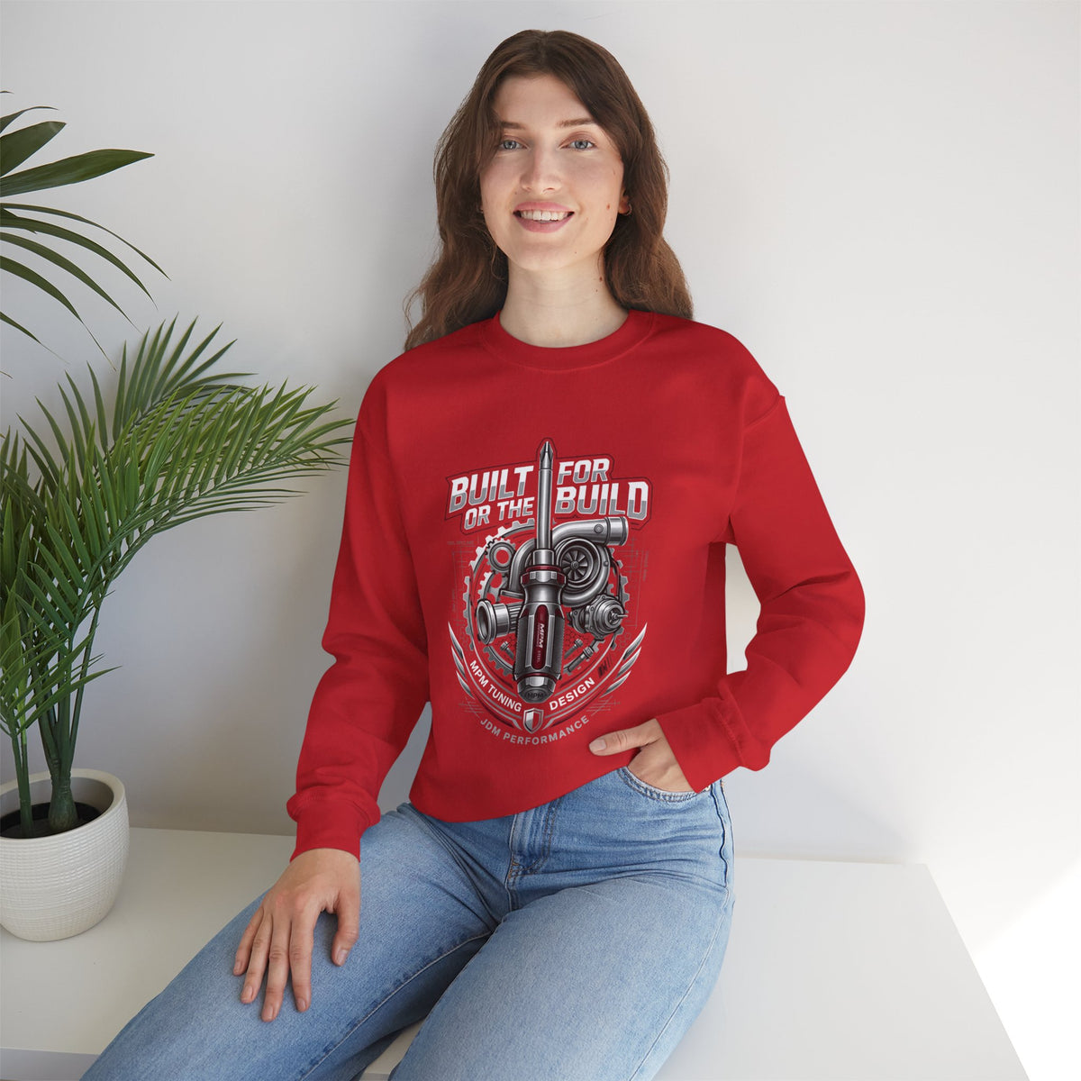 MPM Screwdriver &amp; Gears Mechanic Crewneck