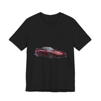 Sports Car Graphic Tee — Red Racing Coupe T-Shirt
