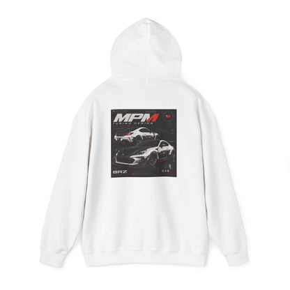MPM Car Graphic Heavyweight Hoodie — Automotive Fleece Pullover | MPM Tuning Design