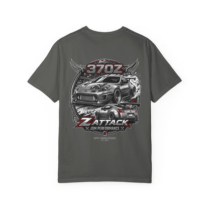 Nissan 370Z Z-Attack Performance Car T-Shirt — JDM Racing Graphic Tee | MPM Tuning Design