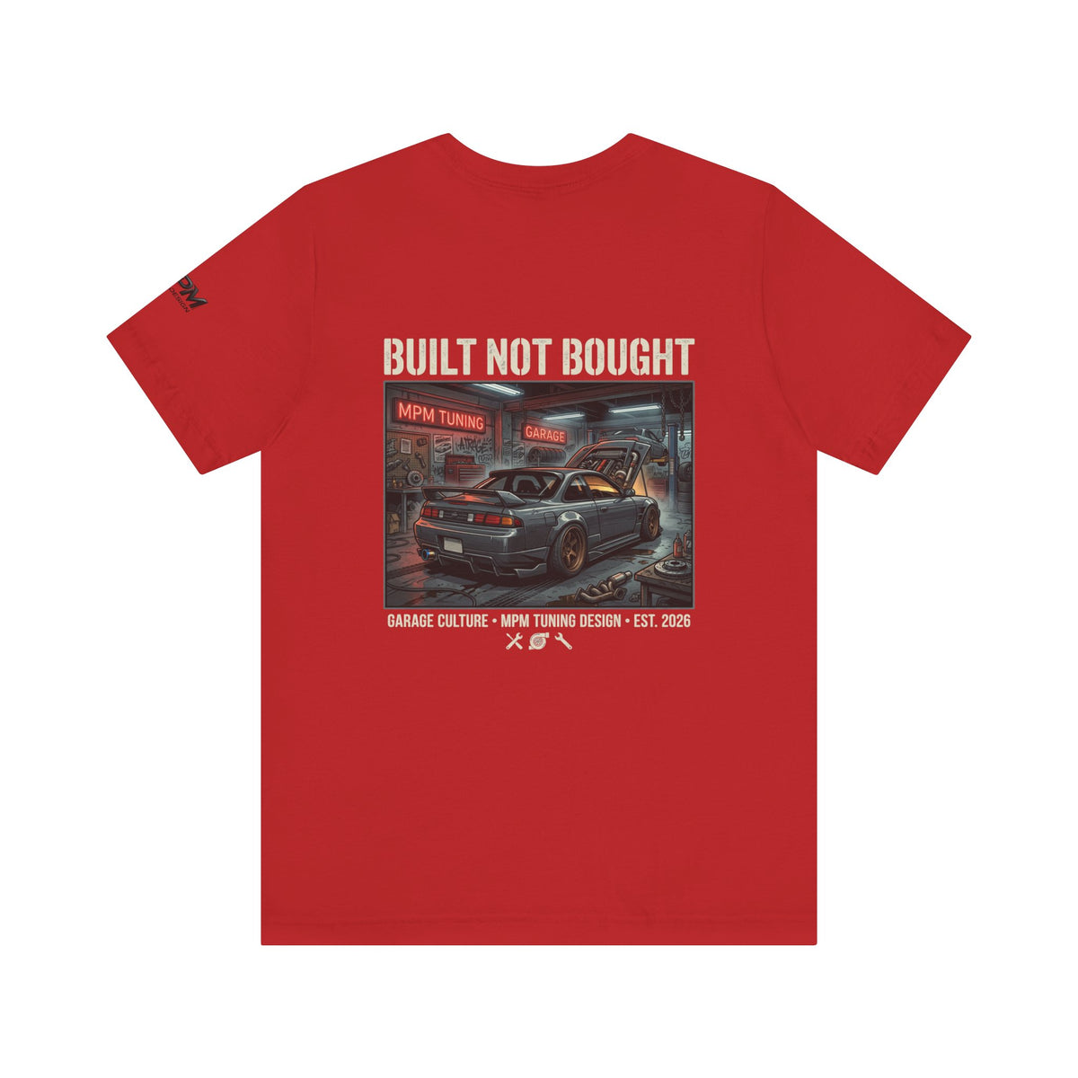 MPM Built Not Bought Oversized Heavyweight T-Shirt
