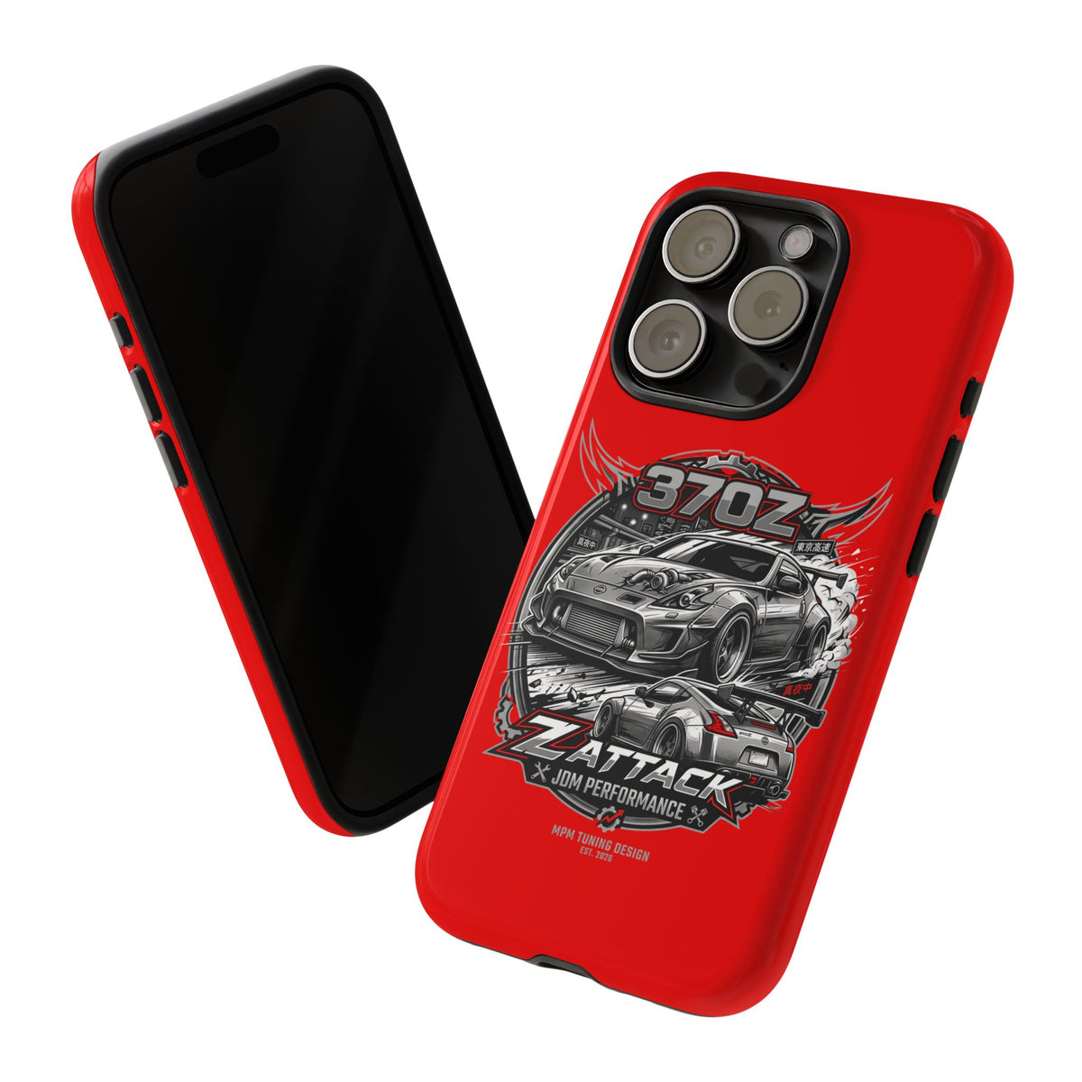 Nissan 370Z Z Attack Racing Phone Case — JDM Performance Sports Car Design | MPM Tuning Design