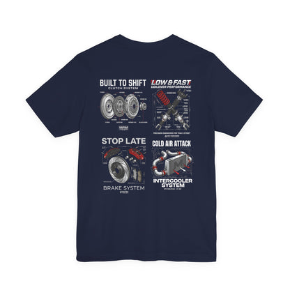MPM Mechanic Parts Graphic T-Shirt