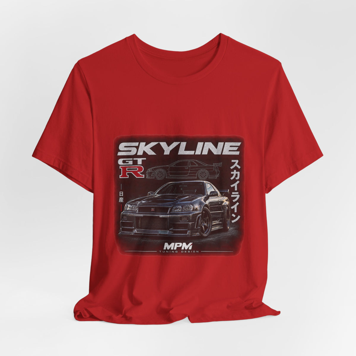 Skyline GT-R Tee — JDM Nissan Car Graphic T-Shirt