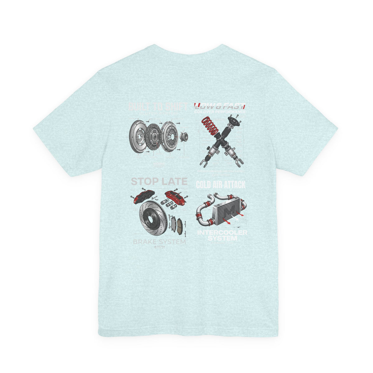 MPM Mechanic Parts Graphic T-Shirt