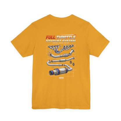 MPM Exhaust System Graphic T-Shirt – Full Throttle Edition