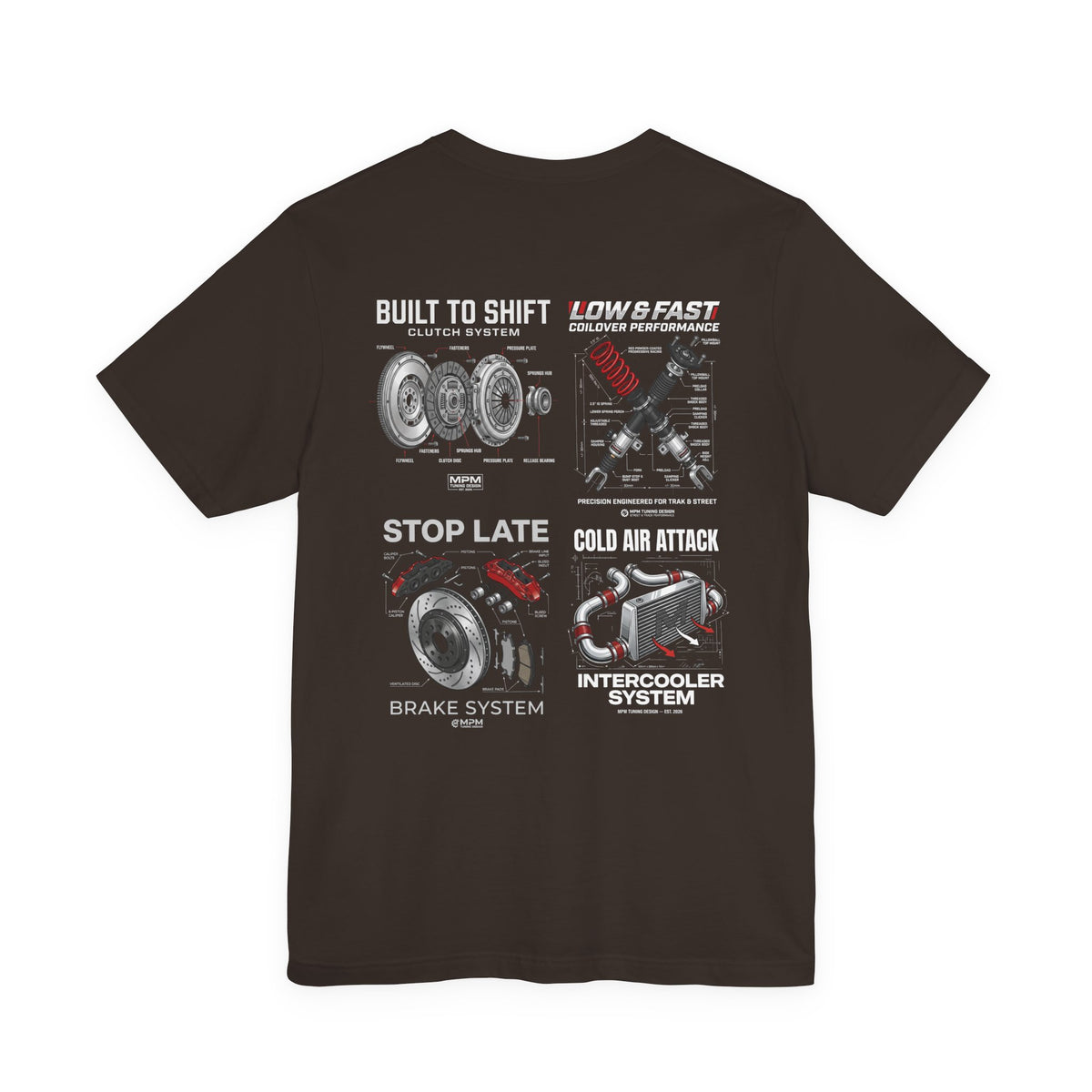 MPM Mechanic Parts Graphic T-Shirt