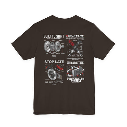 MPM Mechanic Parts Graphic T-Shirt