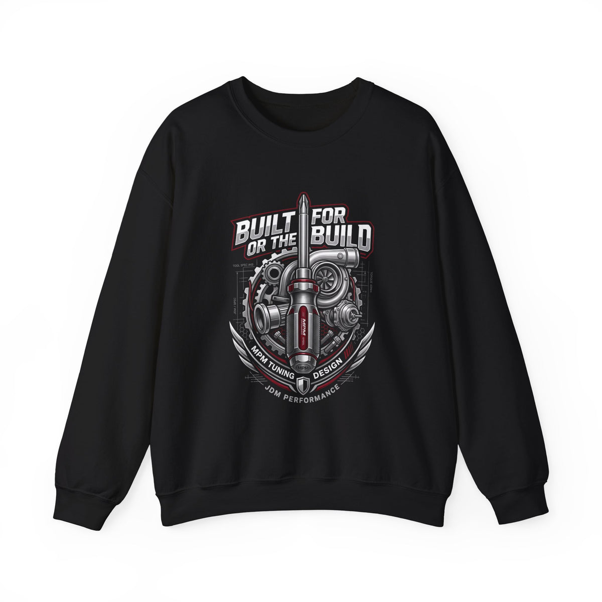 MPM Screwdriver &amp; Gears Mechanic Crewneck