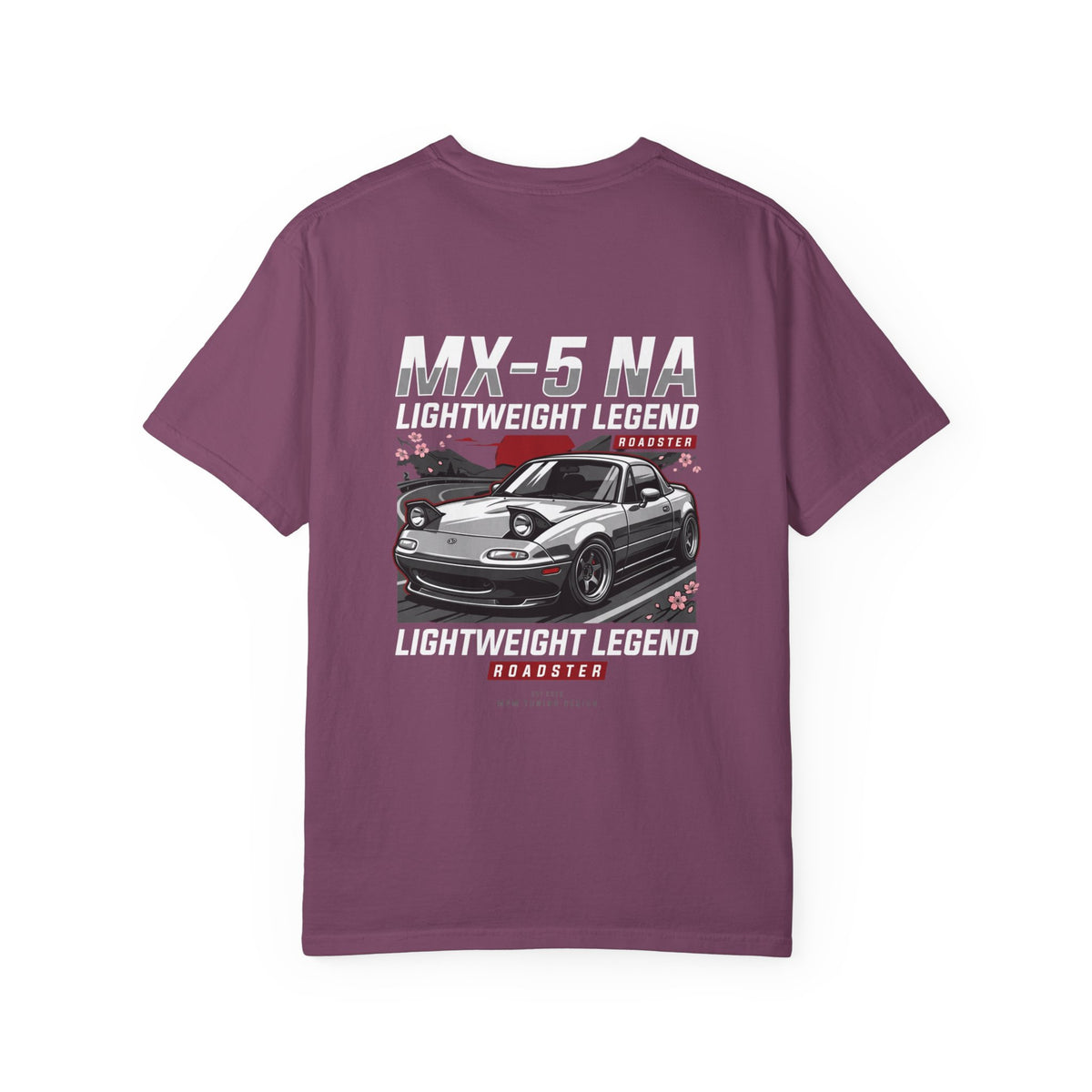 Mazda Miata MX-5 Retro Racing Graphic T-Shirt — Car Enthusiast Tee | MPM Tuning Design