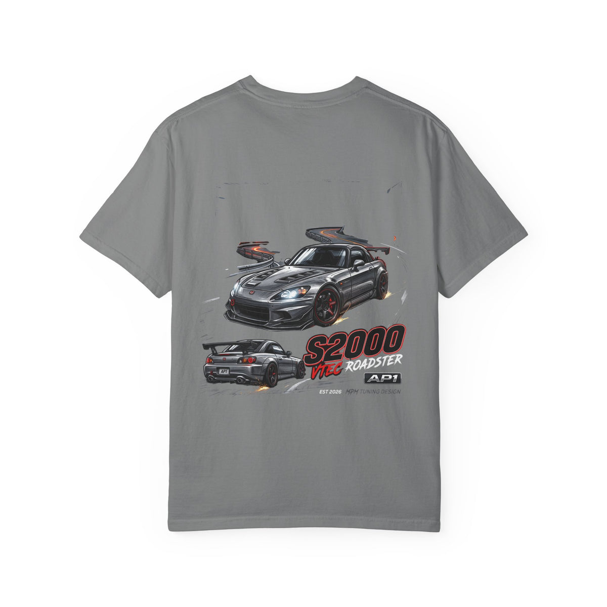 Honda S2000 Sports Car T-Shirt — JDM Racing Graphic Tee | MPM Tuning Design