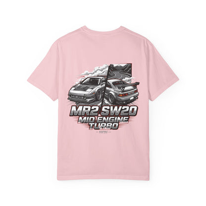 Toyota MR2 SW20 Mid-Engine Turbo T-Shirt — JDM Racing Graphic Tee | MPM Tuning Design