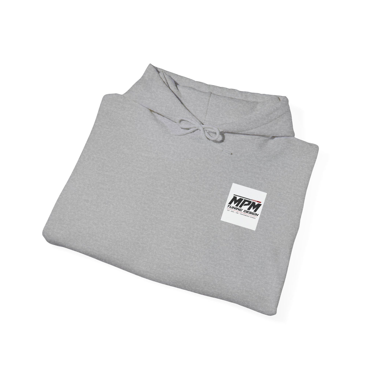 Car Parts Hoodie — Stacked Wheels &amp; Engine Graphic Sweatshirt | MPM Tuning Design
