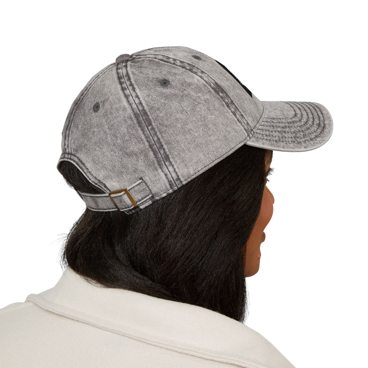 Vintage Embroidered Cap — Distressed Red Dad Hat with MPM Logo | MPM Tuning Design
