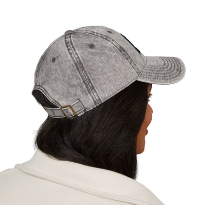 Vintage Embroidered Cap — Distressed Red Dad Hat with MPM Logo | MPM Tuning Design