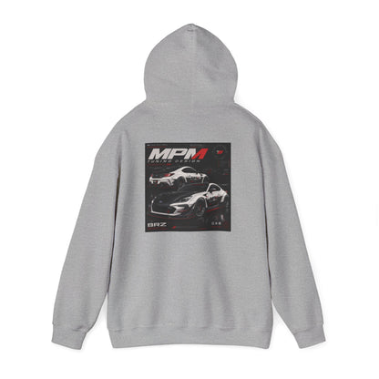 MPM Car Graphic Heavyweight Hoodie — Automotive Fleece Pullover | MPM Tuning Design
