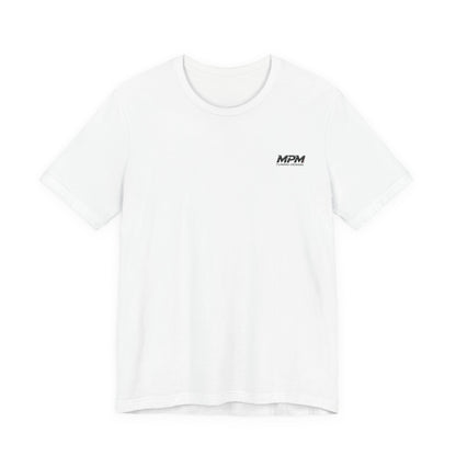 Silver Sports Car Skyline Graphic T-Shirt – MPM Tuning Design