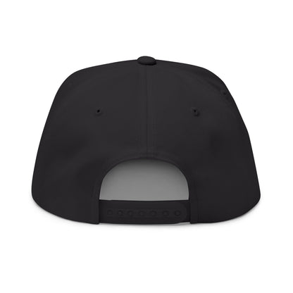 Racing Car Embroidered Flat Bill Cap — JDM Drift Snapback | MPM Tuning Design