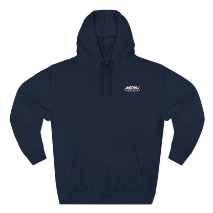 Boost Pressure Turbo Diagram Hoodie — JDM Fleece Pullover | MPM Tuning Design