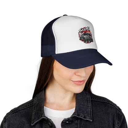Nissan Skyline GTR Trucker Cap — JDM Car Snapback Hat | MPM Tuning Design